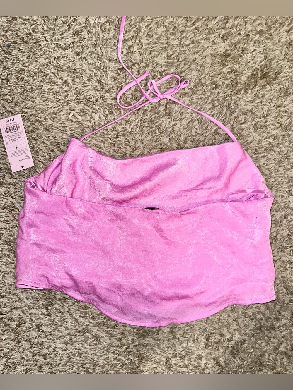 Wild Fable Pink Halter Top NWT - Picture 2 of 2